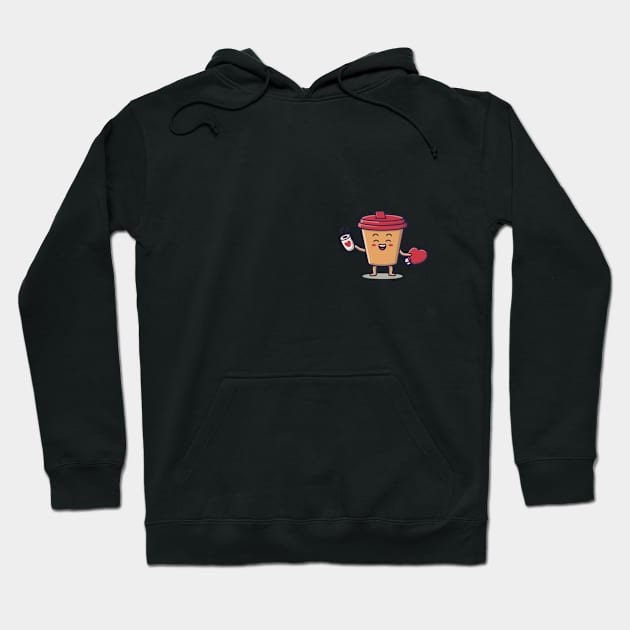 coffee is my valentine - just a girl who loves likes Hoodie by StyleTops